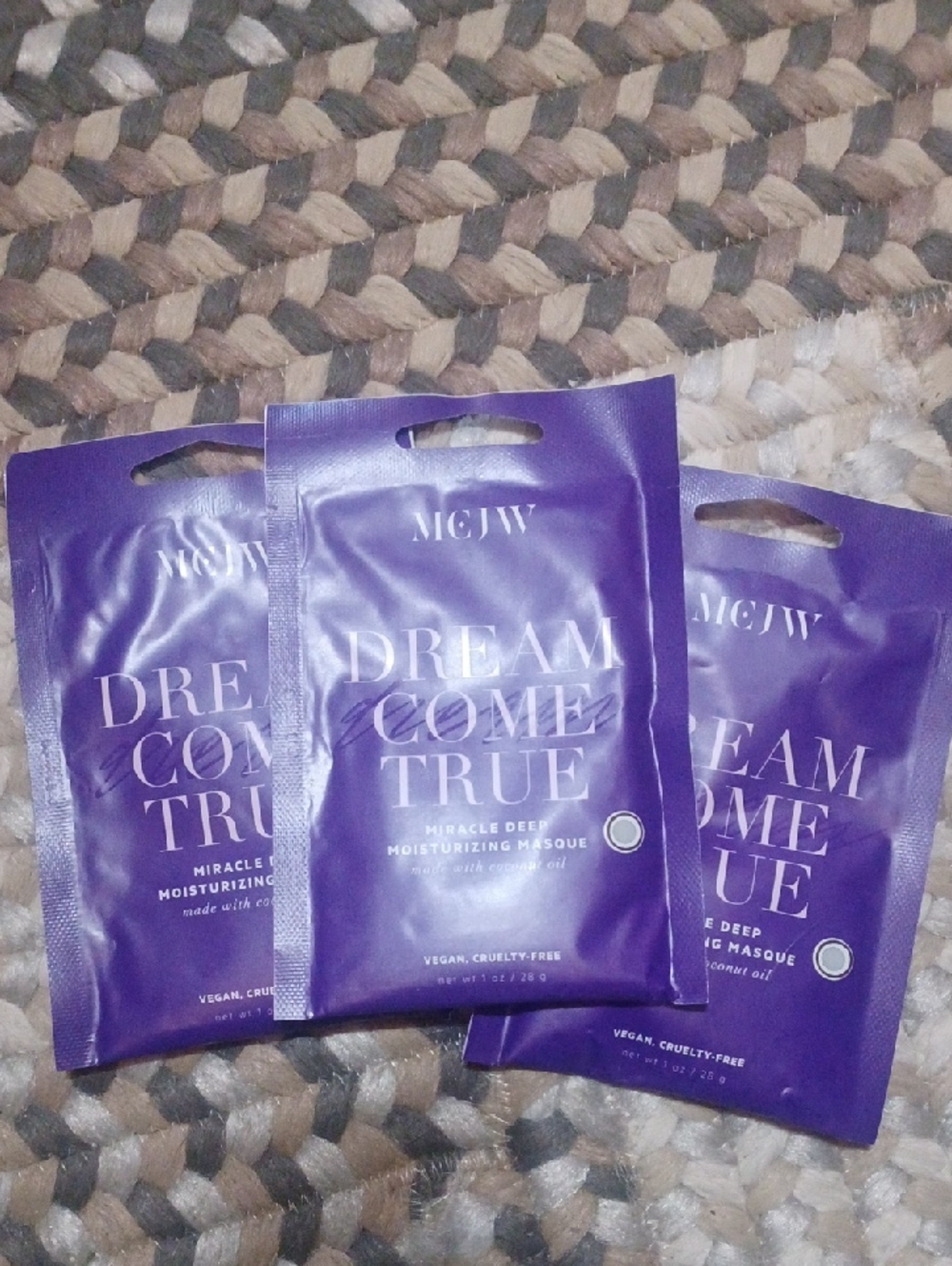 MCJW Dream Come True Miracle Deep Moisturizing Hair Masque - Set Of 3